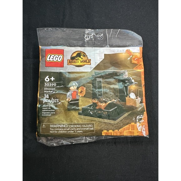 Lego Other - LEGO Jurassic World Dominion Dinosaur Market‎ 30390 34 Pieces